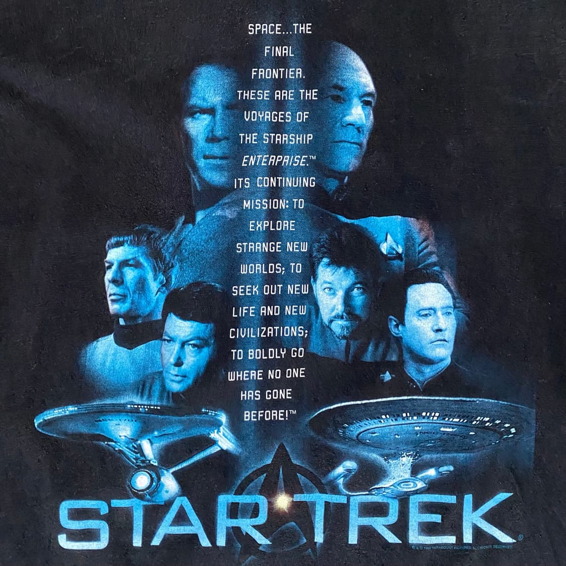 (XL) 90s 스타트렉 startrek 무비 티셔츠 상품이미지3