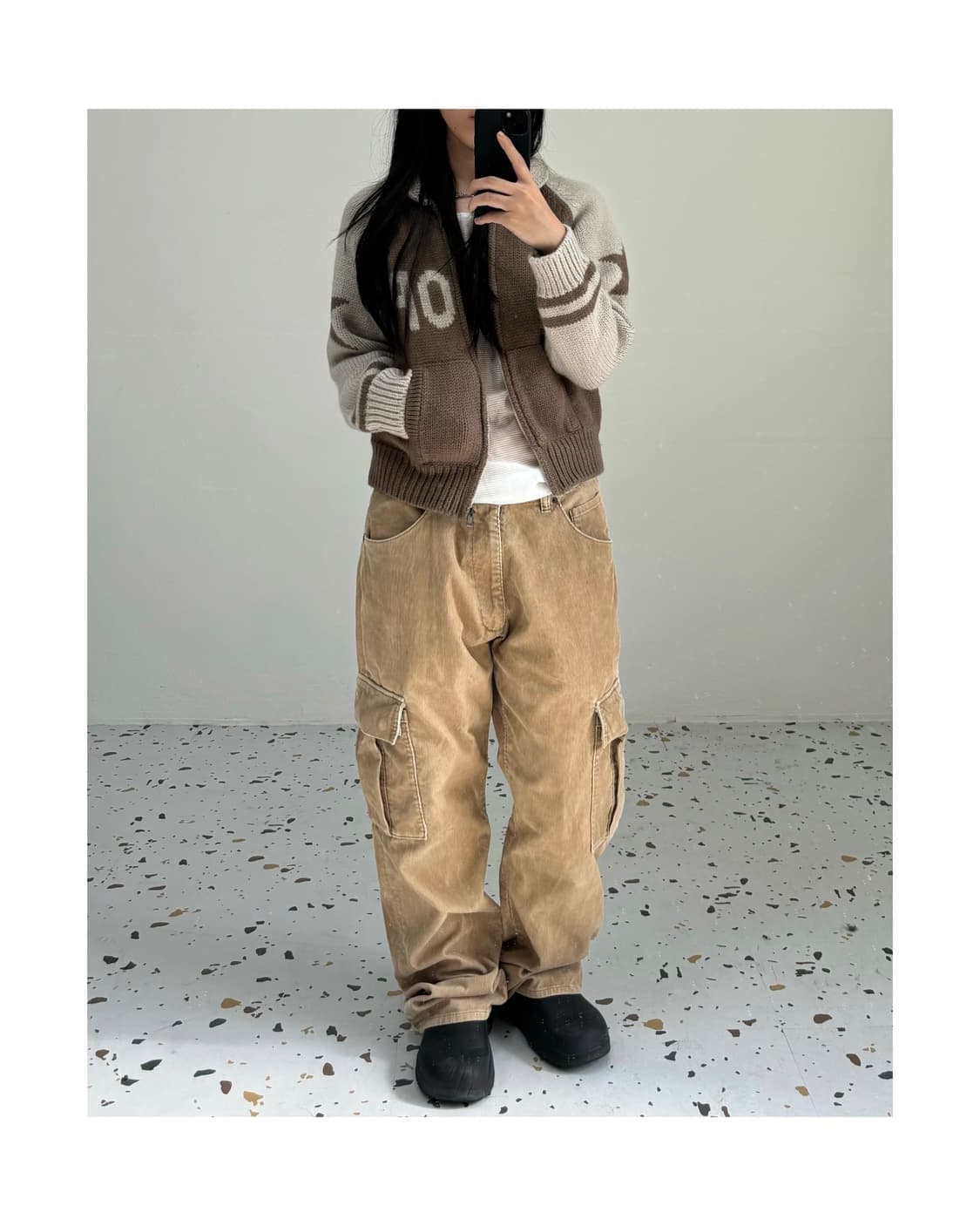 빈티지 코듀로이 카고 팬츠 상품이미지1