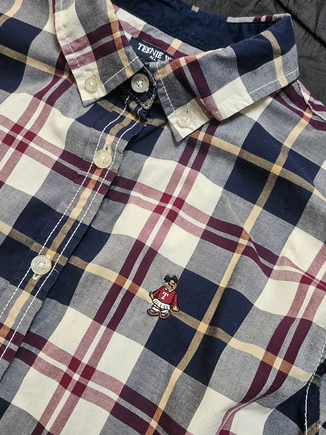 티니위니 체크 셔츠 M 상품이미지4