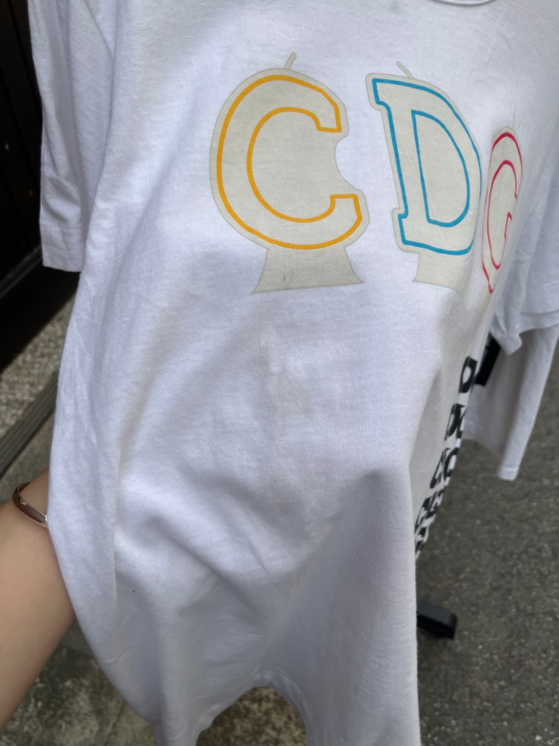 꼼데가르송 x 안티소셜클럽 티셔츠 상품이미지6