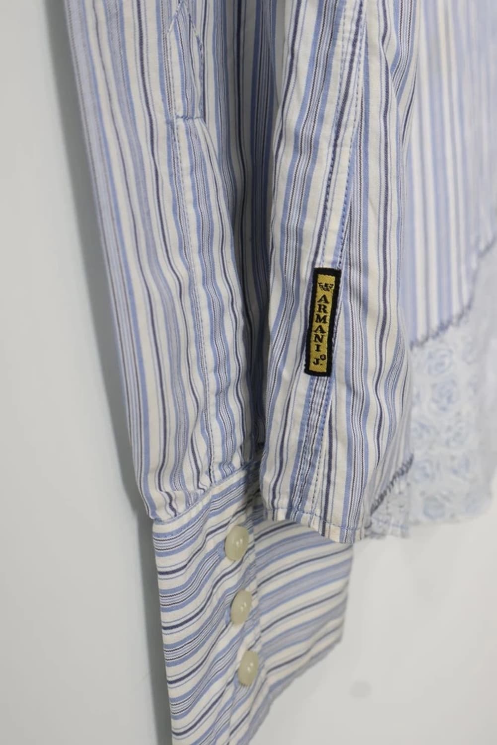 Armani Jeans Pattern Mix Stripe Shirt 상품이미지5