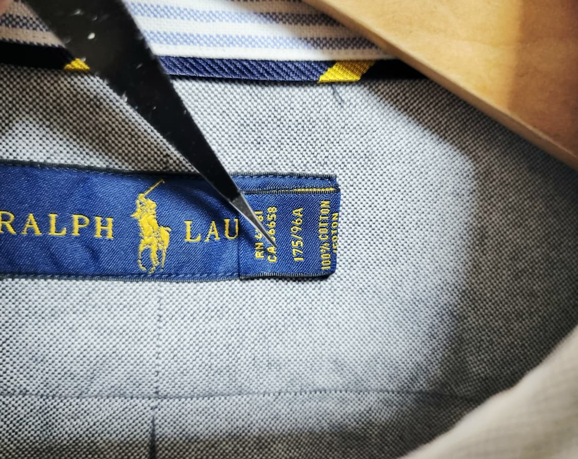 남성 폴로 POLO 멀티포니 옥스퍼드 긴팔 남방 셔츠 옥스포드 상품이미지7