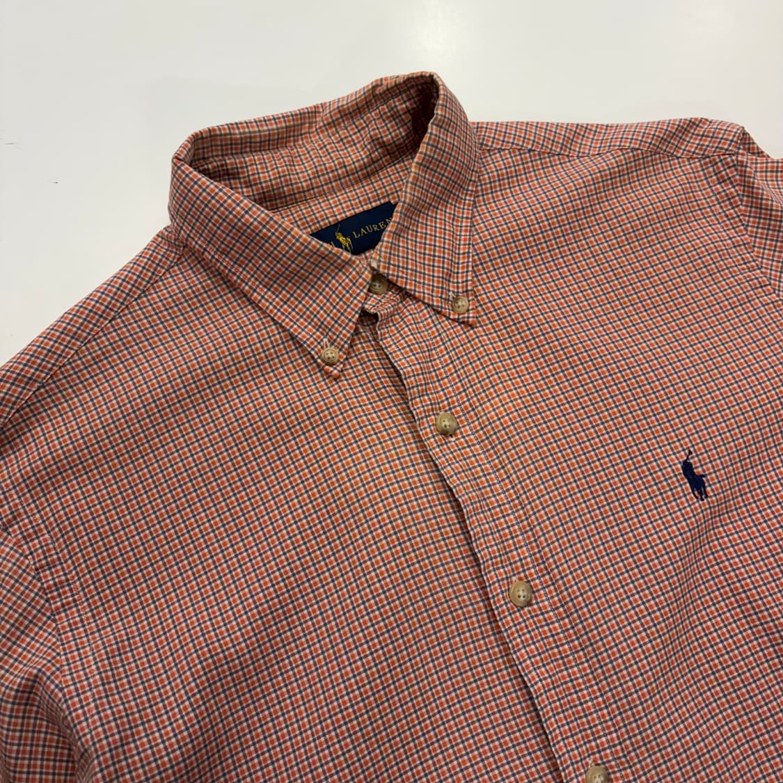 [M] 폴로 랄프로렌 체크 남방 긴팔 셔츠 D808 상품이미지3