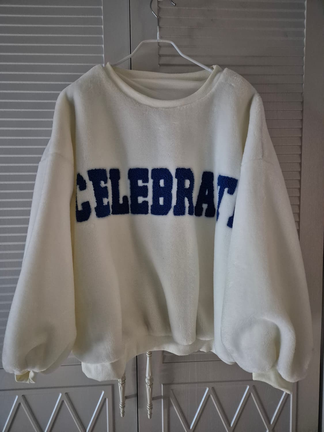 여성 뽀글이 맨투맨 상품이미지5