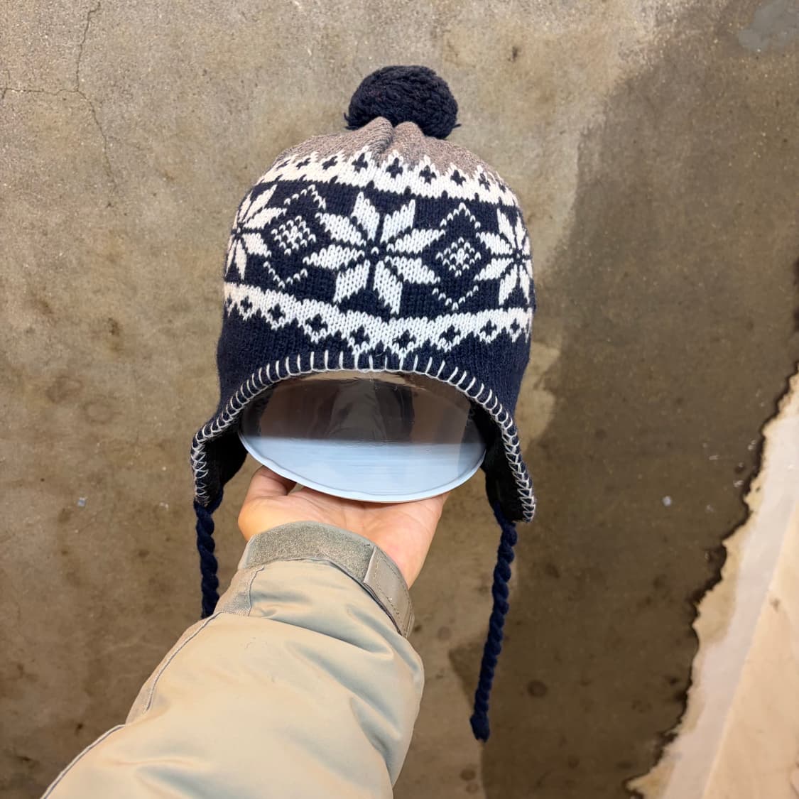 USA 빈티지 귀마게 니트모자 니트 비니 상품이미지3