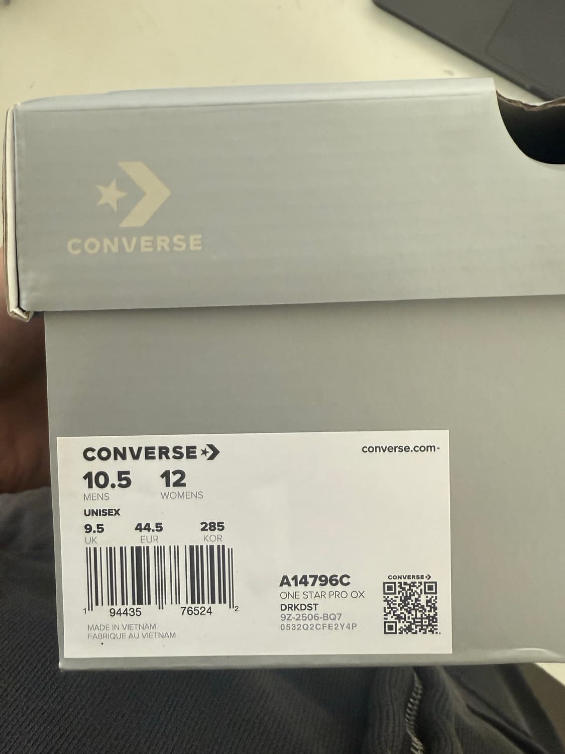 [285] 릭오웬스 다크쉐도우 컨버스 원스타 다크더스트  상품이미지2