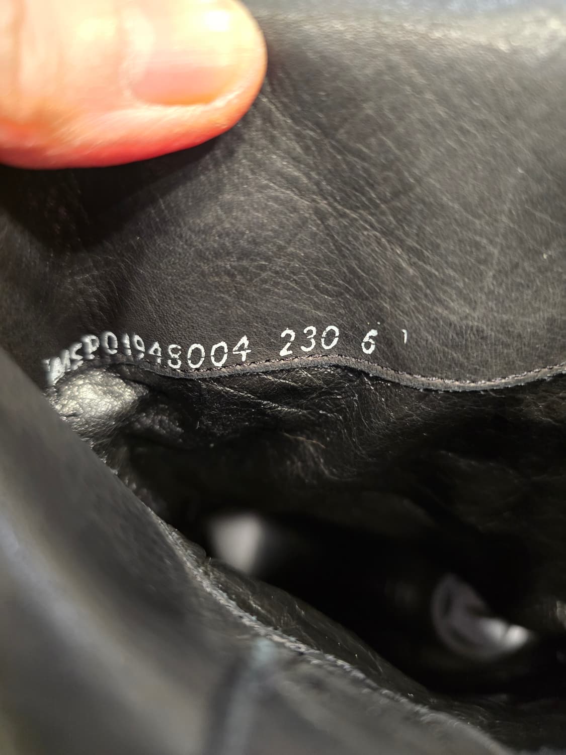 미소페 블랙 셔링 힐 부츠 230 상품이미지7