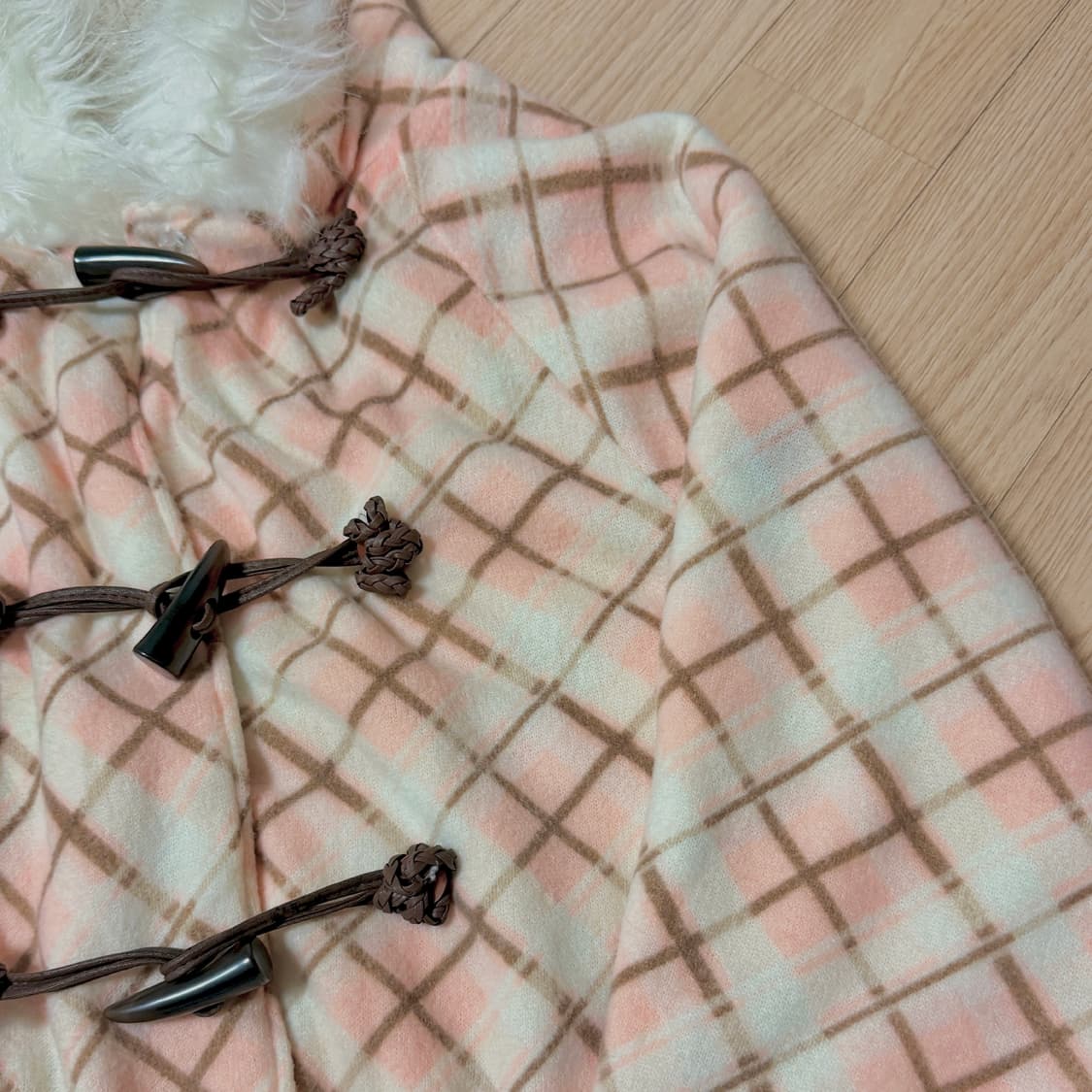 리즈리사 딸기초코 케이프 코트 상품이미지3