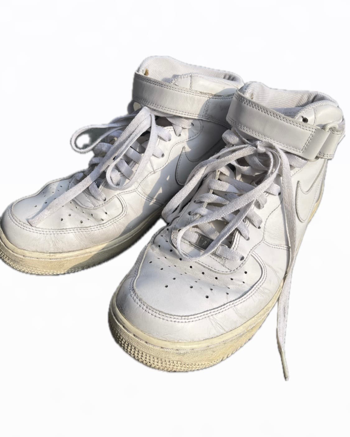 나이키 에어포스 1 미드 트리플 화이트 280 상품이미지1