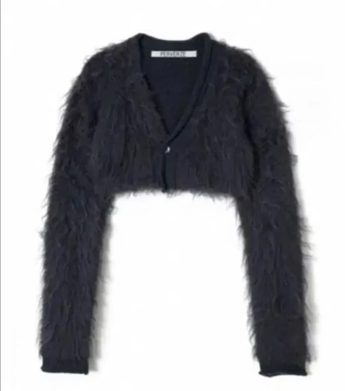 퍼버즈 크롭 니트 가디건 상품이미지3