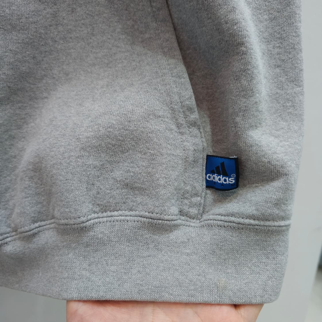 00's 아디다스 팀 웨어 커스텀 후드 기모 상품이미지7