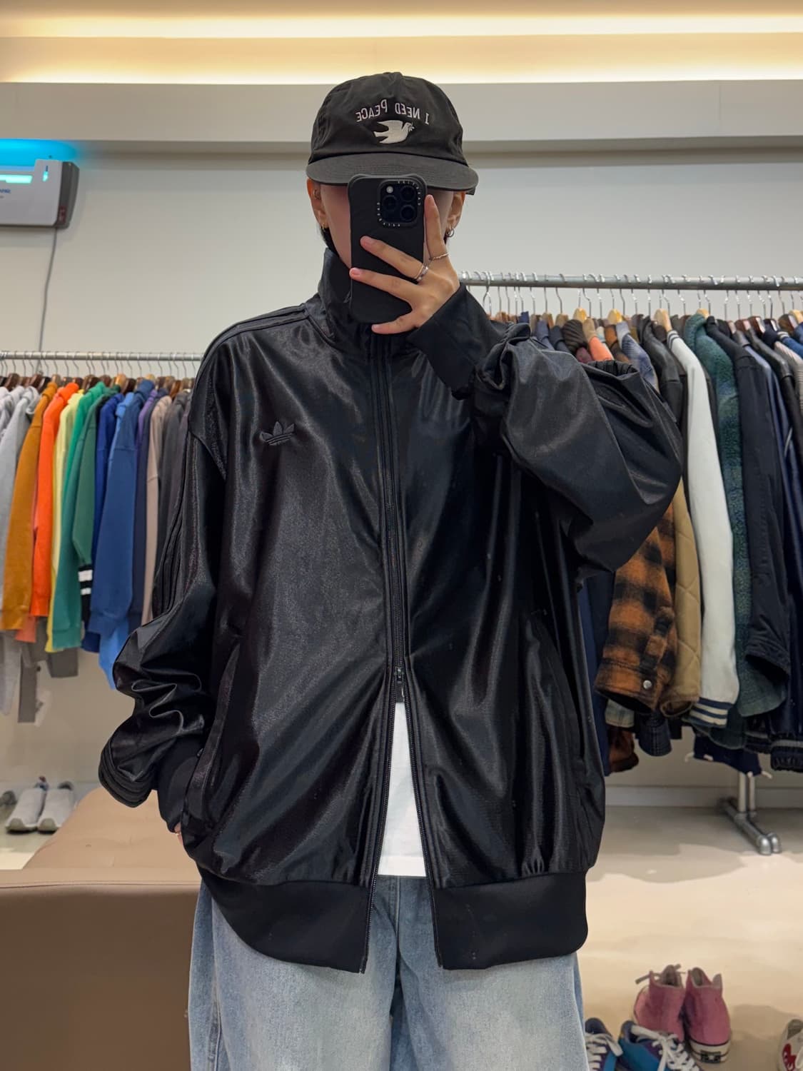 아디다스 pakaian 새틴 져지 상품이미지5