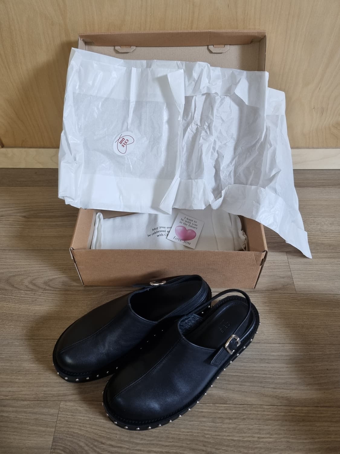 셀레디프 클로그 barnet stud clogs black 255 상품이미지2