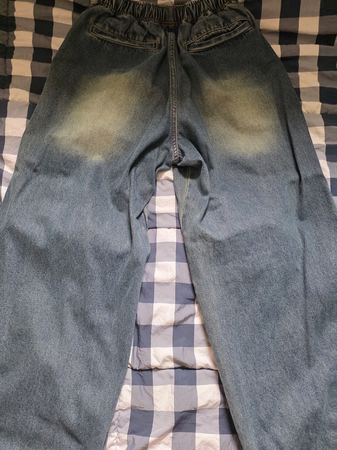 데님 트랙 팬츠 상품이미지2