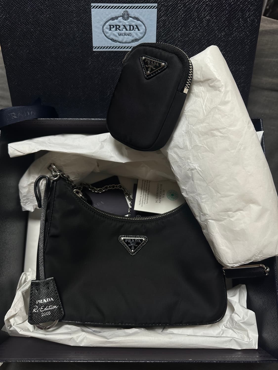 프라다 리에디션 리나일론 숄더백 크로스백 풀구성  상품이미지1