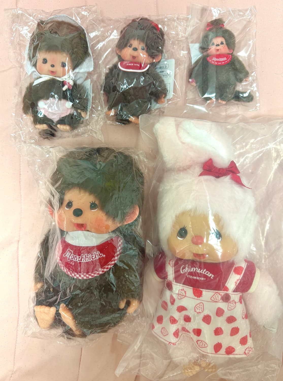 스트로베리 몬치치/치무탄/베베치치 인형 새상품 상품이미지1