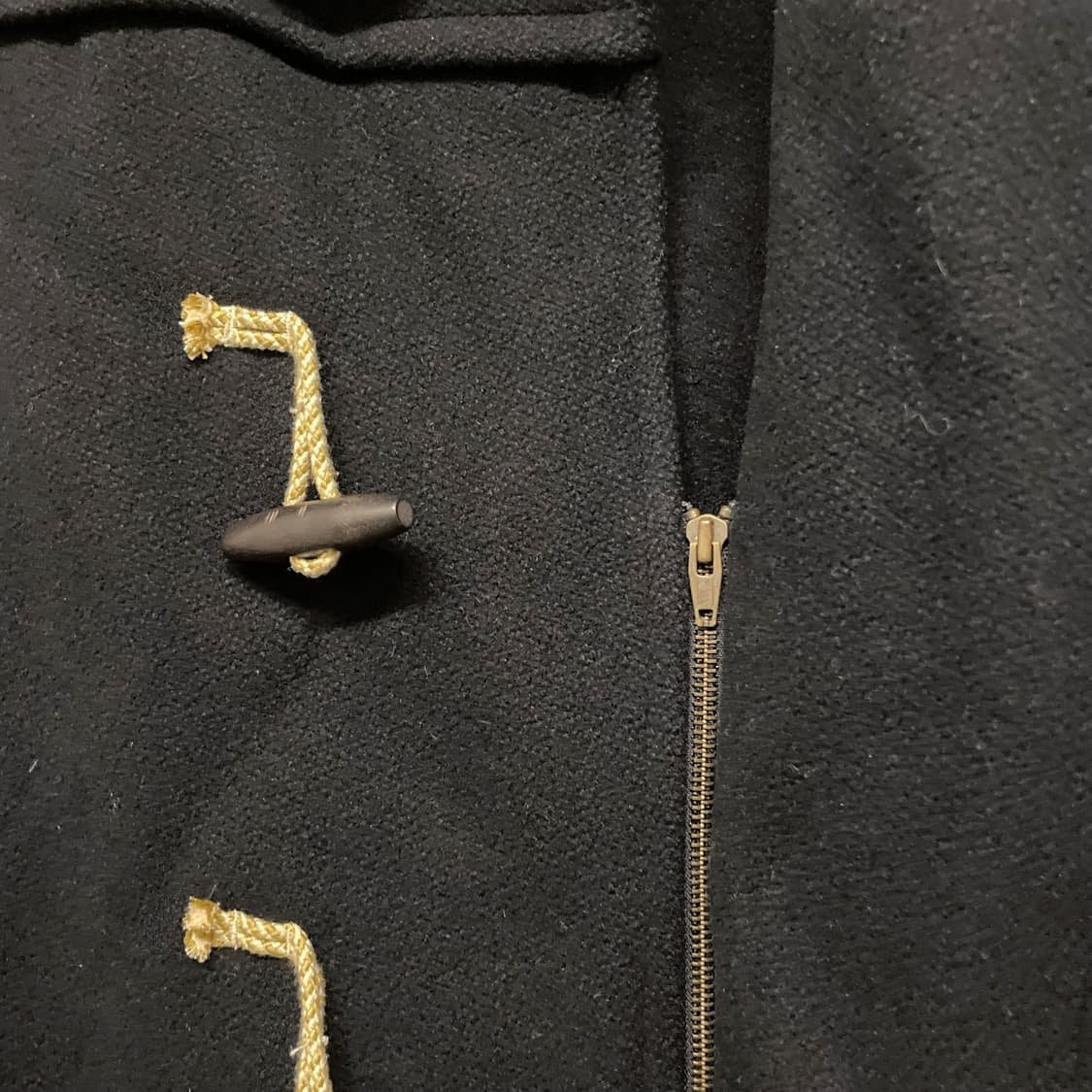 00s 폴로 랄프로렌 클래식 블랙 울 더플 코트 떡볶이 코트 N215 상품이미지7