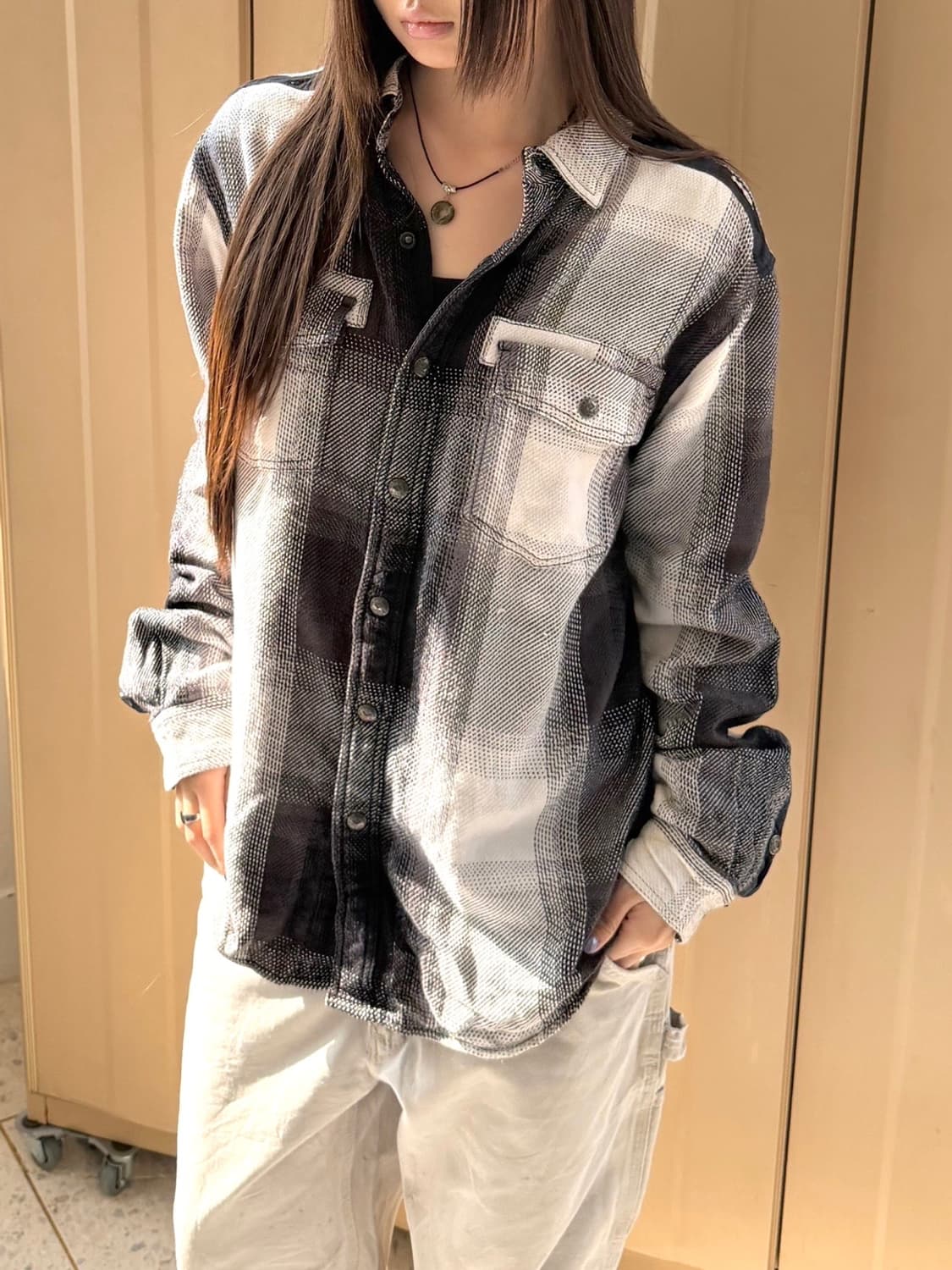 할리데이비슨 플란넬 셔츠  상품이미지1