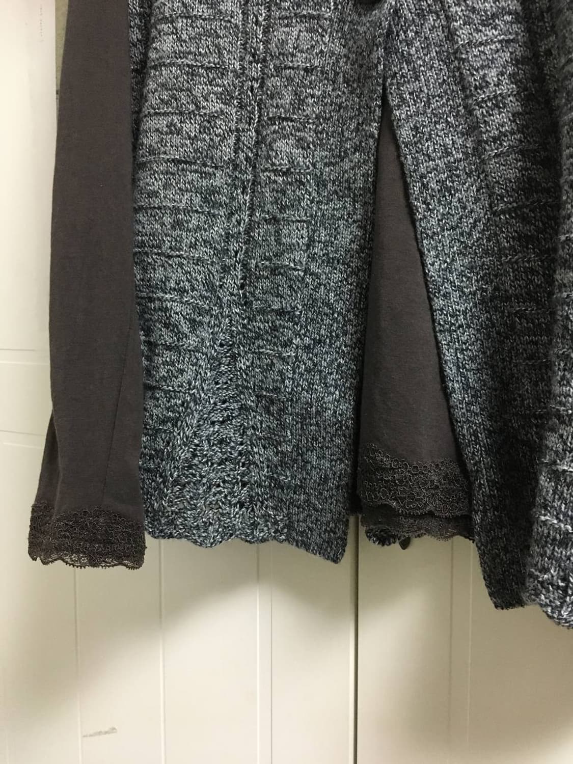 일본빈티지 모리걸 코디세트 하구미 아오이유우 그래니룩 베스트 터틀넥 상품이미지3