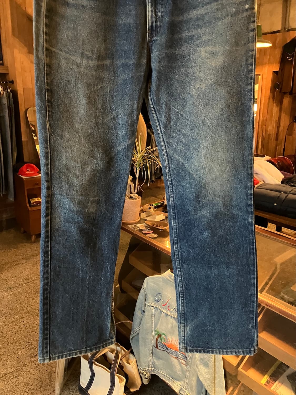 80s USA 빈티지 리바이스 517 부츠컷 데님 팬츠 상품이미지4