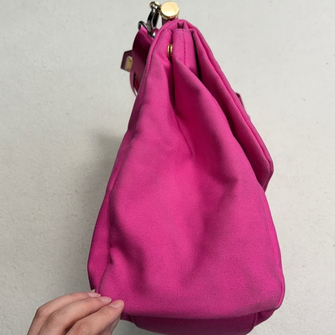 DOLCE&GABBANA 핑크 토트 크로스백 상품이미지4