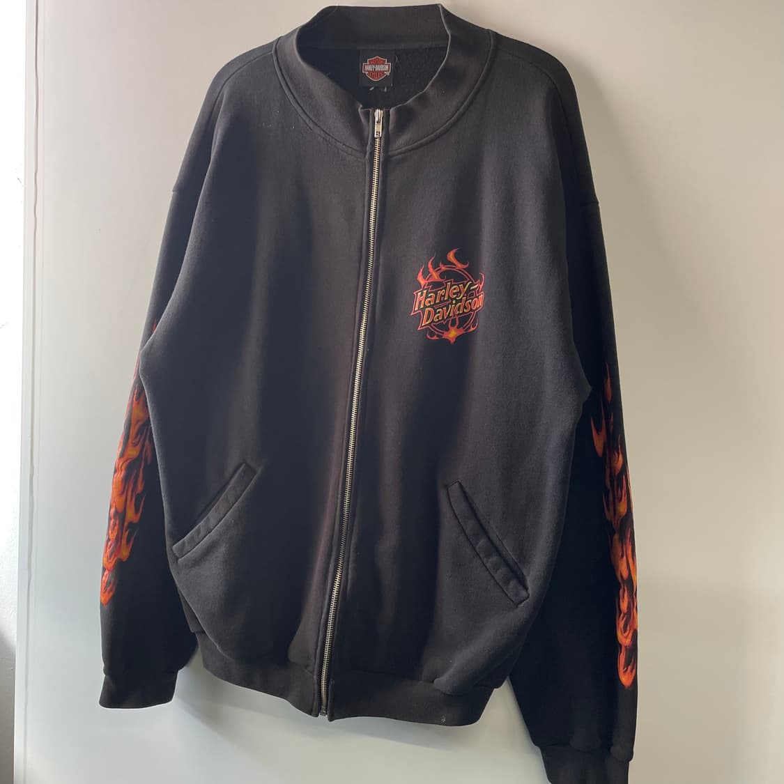 할리데이비슨 플레임 집업자켓 상품이미지3