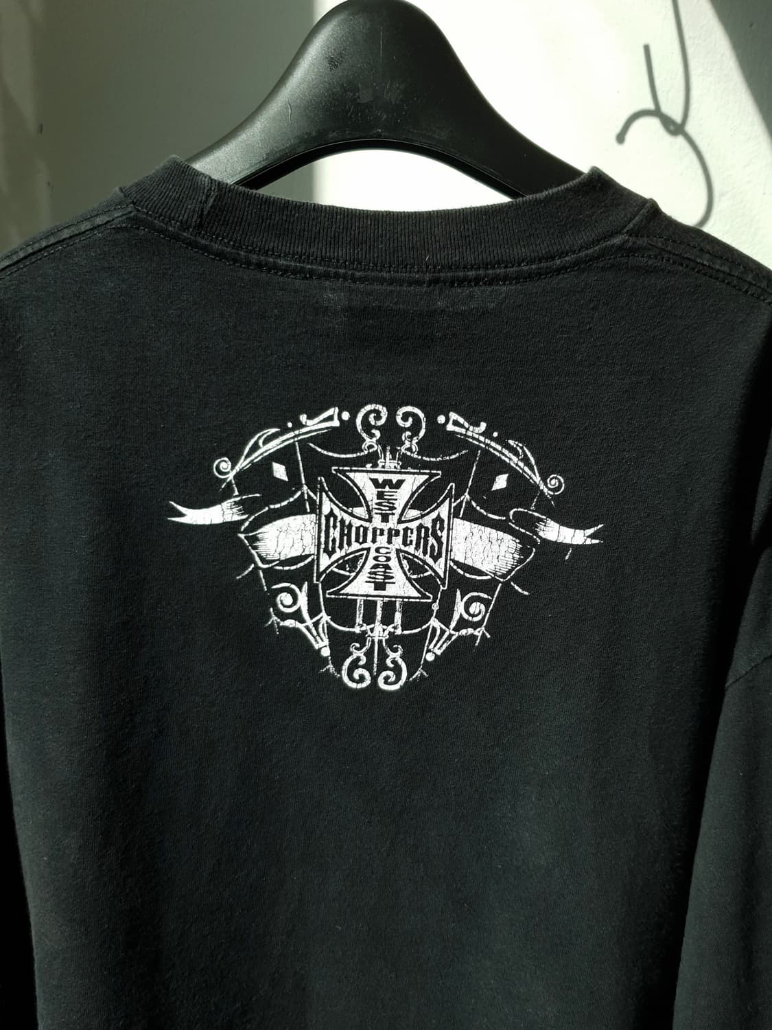 90s West Coast Choppers print tee 상품이미지10