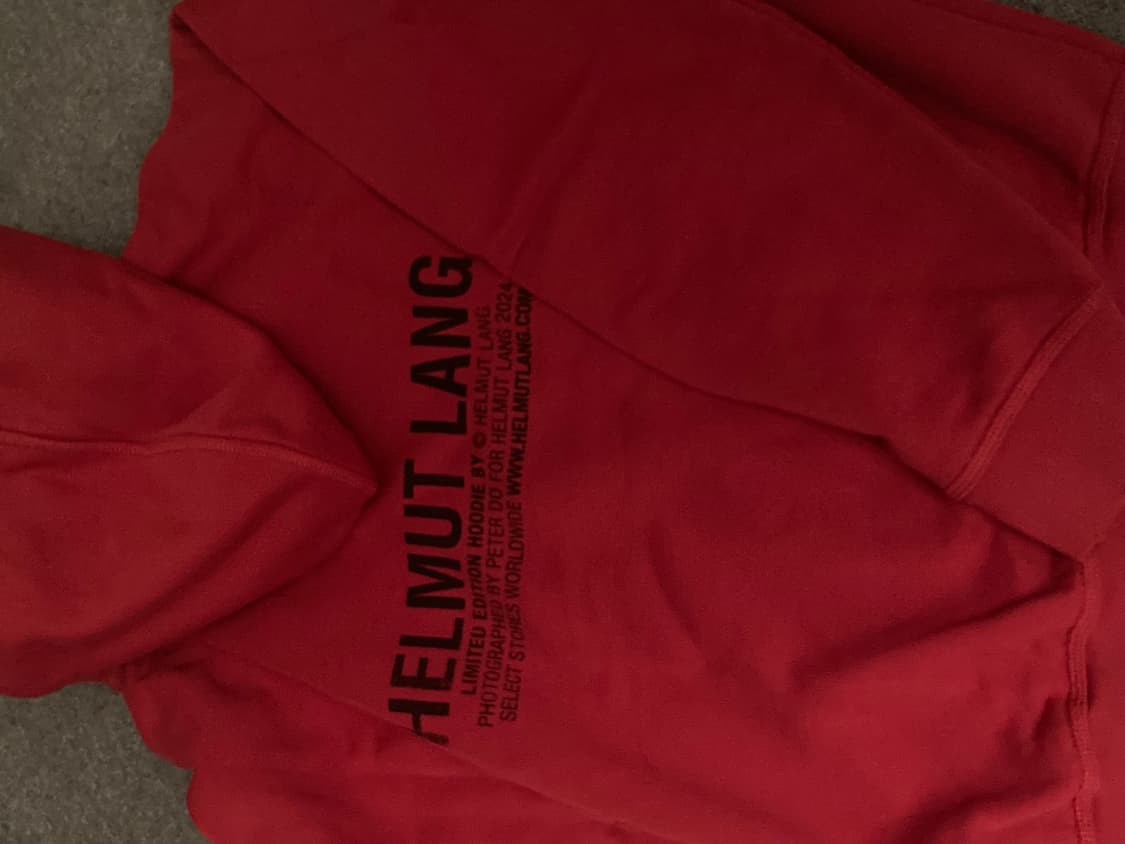 헬무트랭 포스트카드 후드티 L 상품이미지3