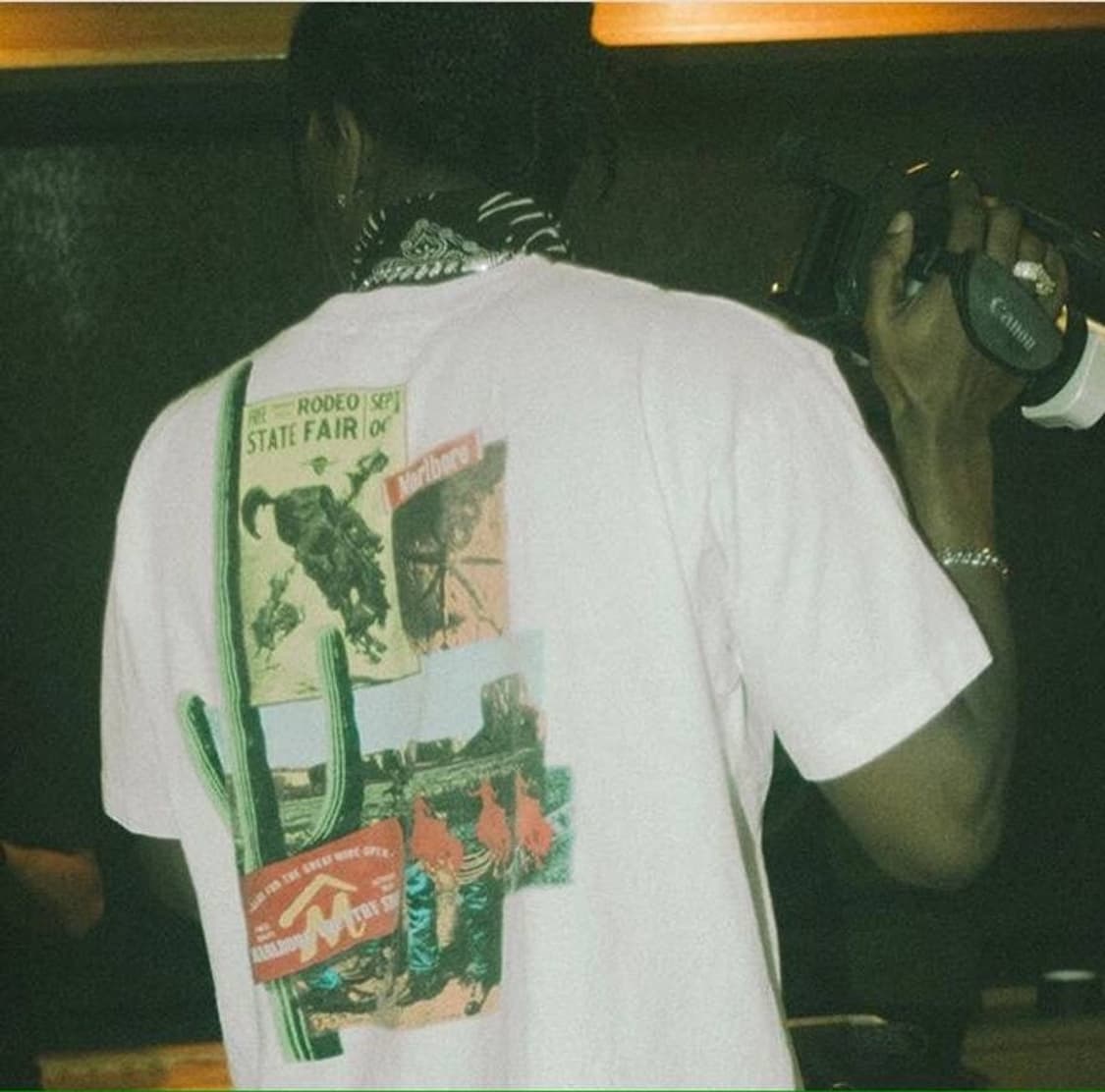 90s 빈티지 Marlboro 싱글스티치 티셔츠 (XL) 상품이미지4