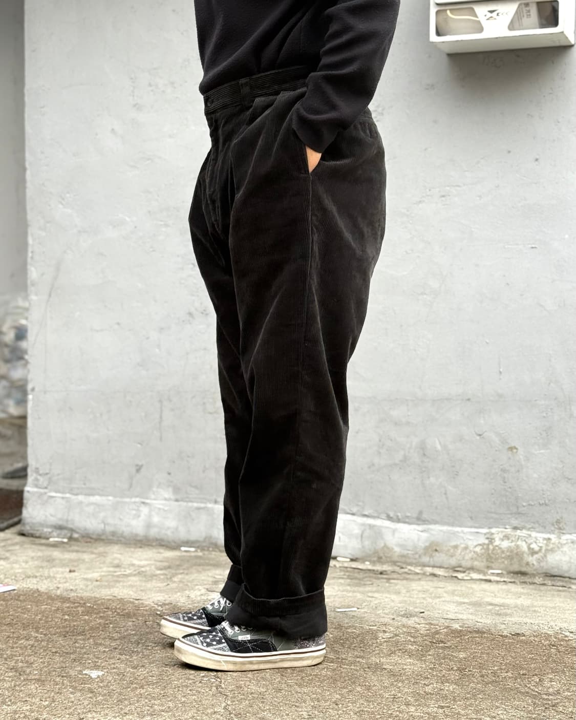 90‘s 폴로 랄프로렌 투턱 코듀로이 앤드류 팬츠 34 상품이미지7