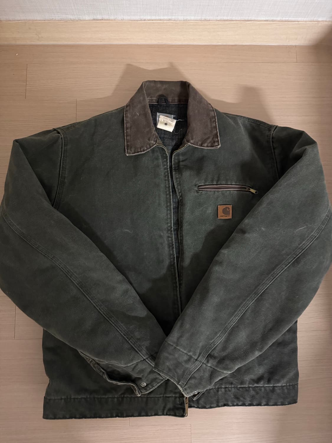 칼하트 디트로이트 J97 자켓 모스그린 L 상품이미지1