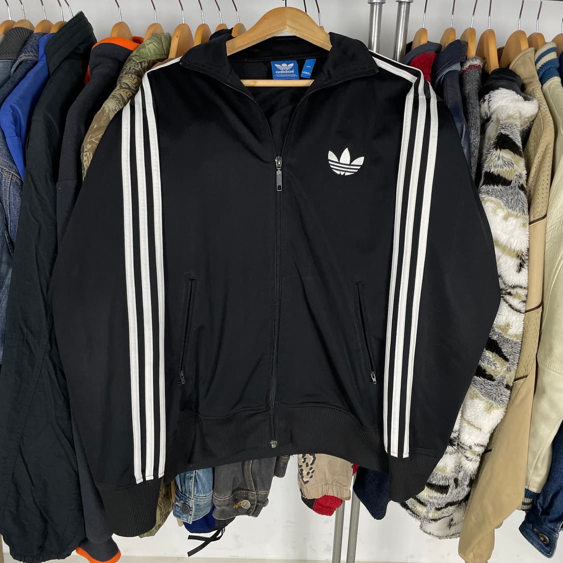 아디다스 ADIDAS 블랙 파이어버드 져지 상품이미지4