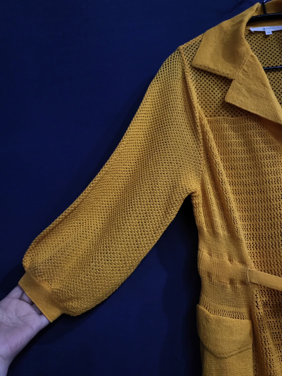 지스튜디오 시스루 롱 벨티드 가디건(새상품) 상품이미지2