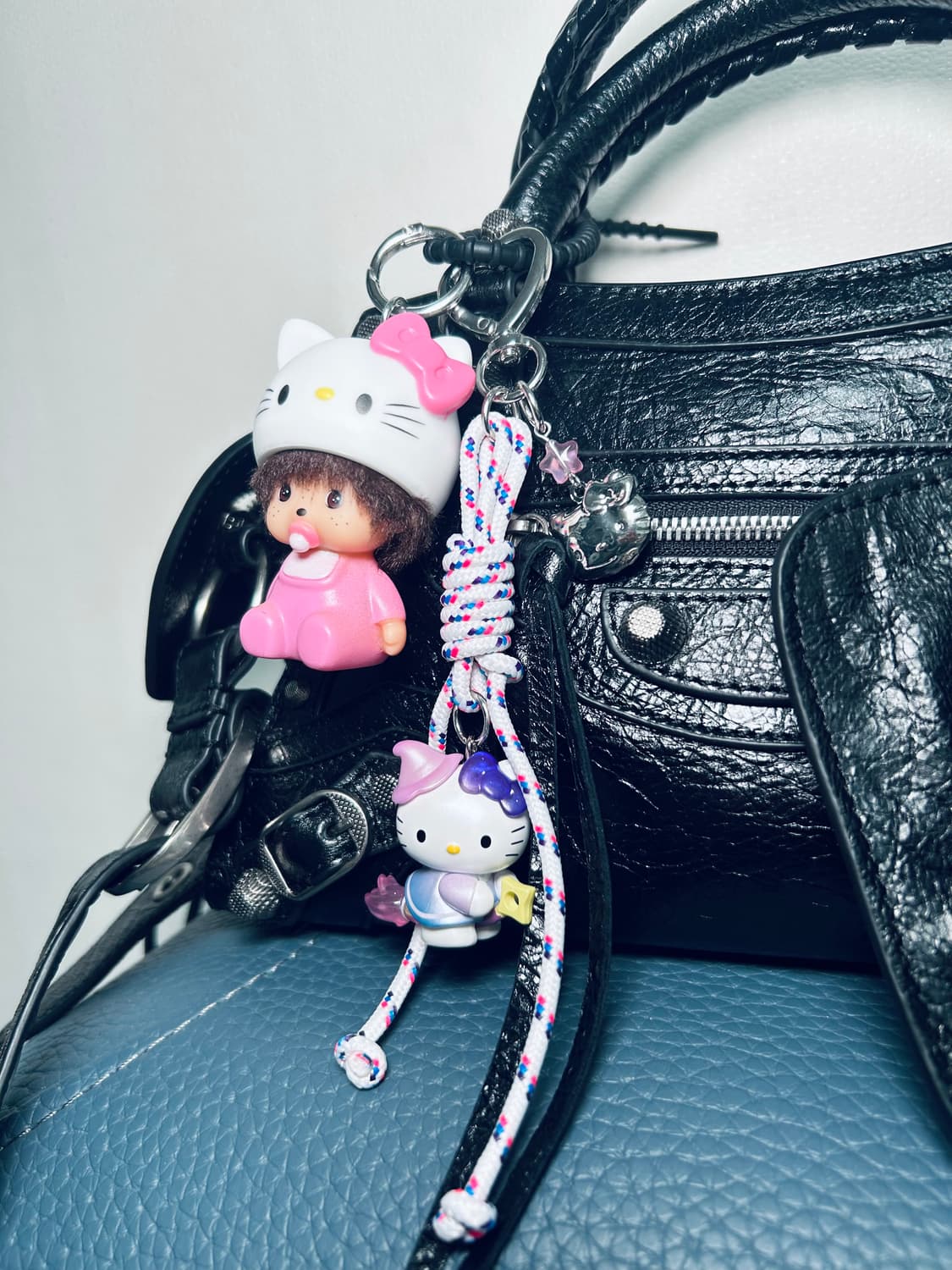 ✨💖정품 산리오 헬로키티 - 마법공부 랜덤 피규어 커스텀키링 상품이미지5