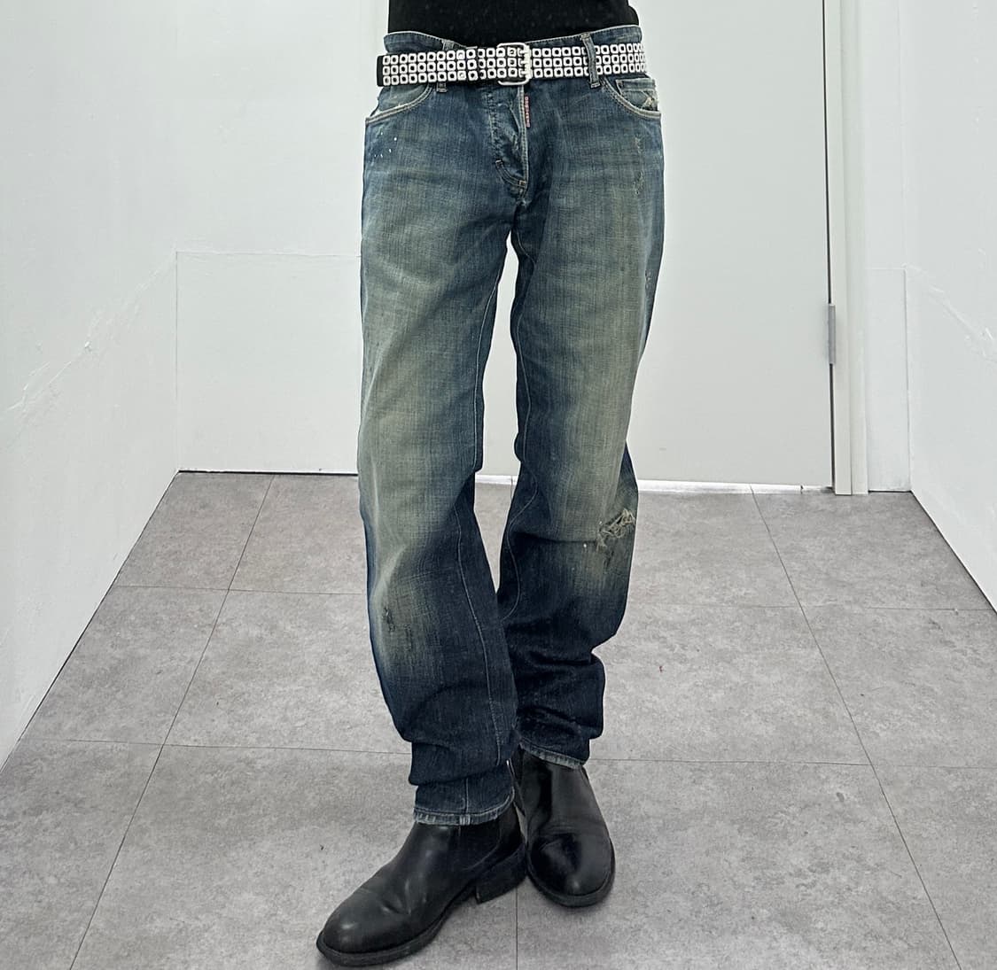 Dsquared2 Distressed Indigo Denim 상품이미지1