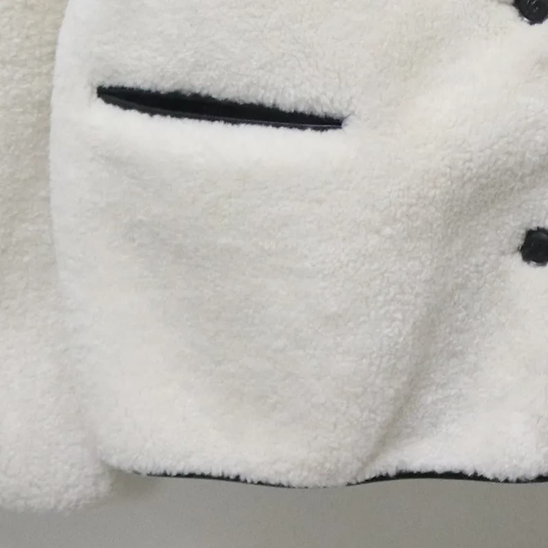 STUNNING 뽀글이 노카라 자켓 62452 상품이미지4