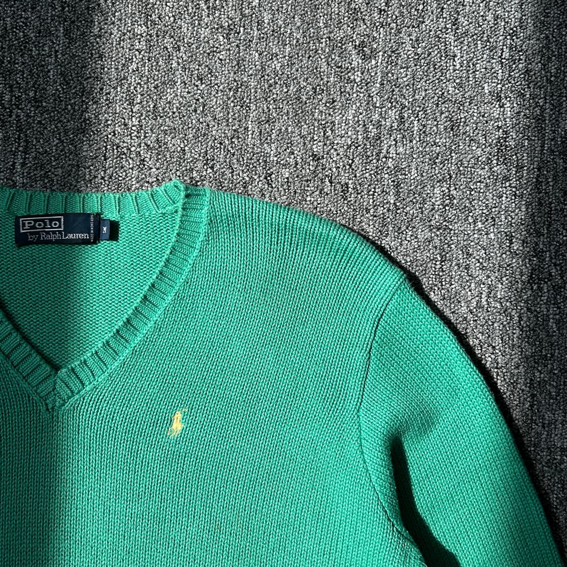 폴로 랄프로렌 민트 브이넥 니트  상품이미지2