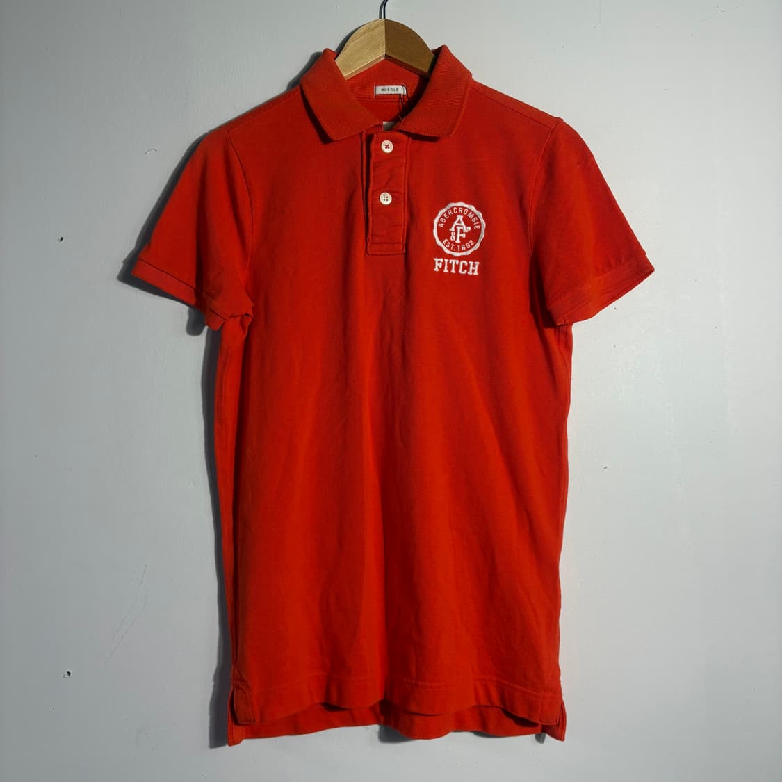 아베크롬비 오렌지 반팔 카라티 (무료배송) 상품이미지1