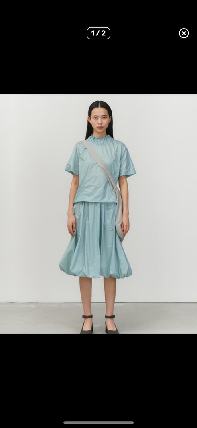 아모멘토 볼륨스커트 민트 사이즈 1 상품이미지2