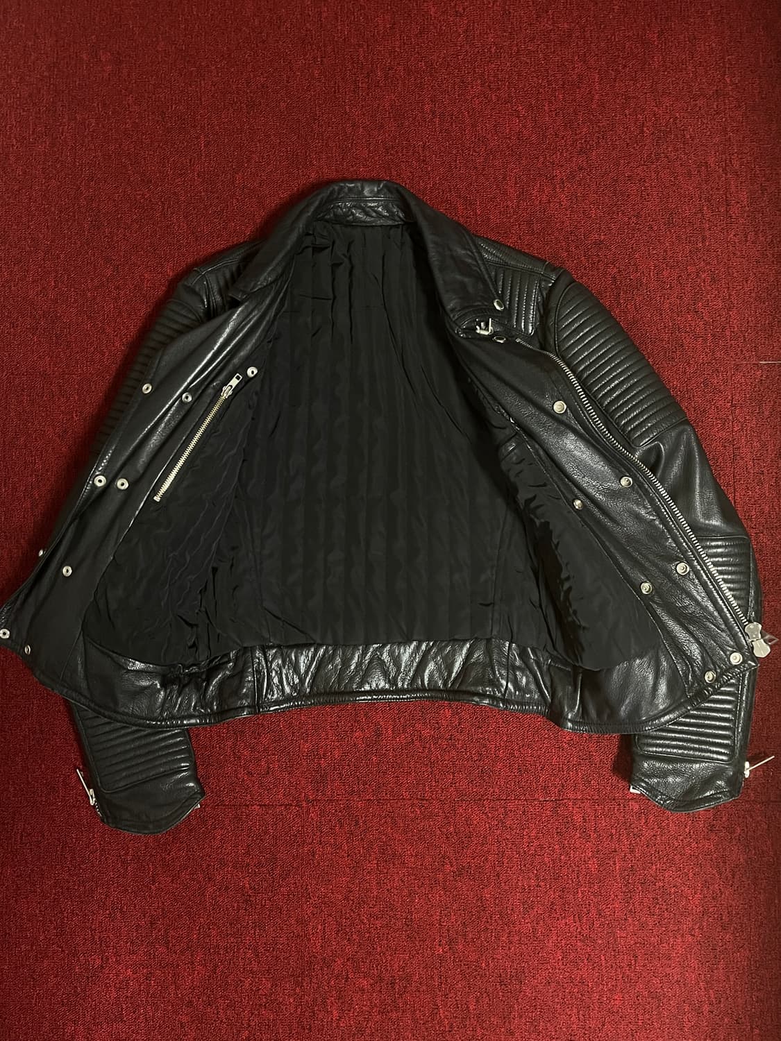 이탈리아 양가죽 라이더자켓 상품이미지3