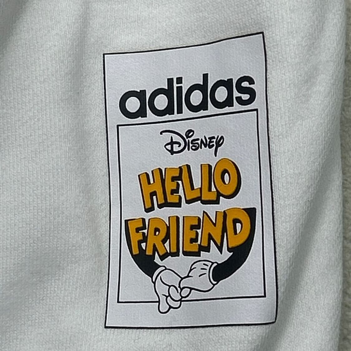 아디다스X디즈니 스웻셔츠 맨투맨 화이트 XL 상품이미지7