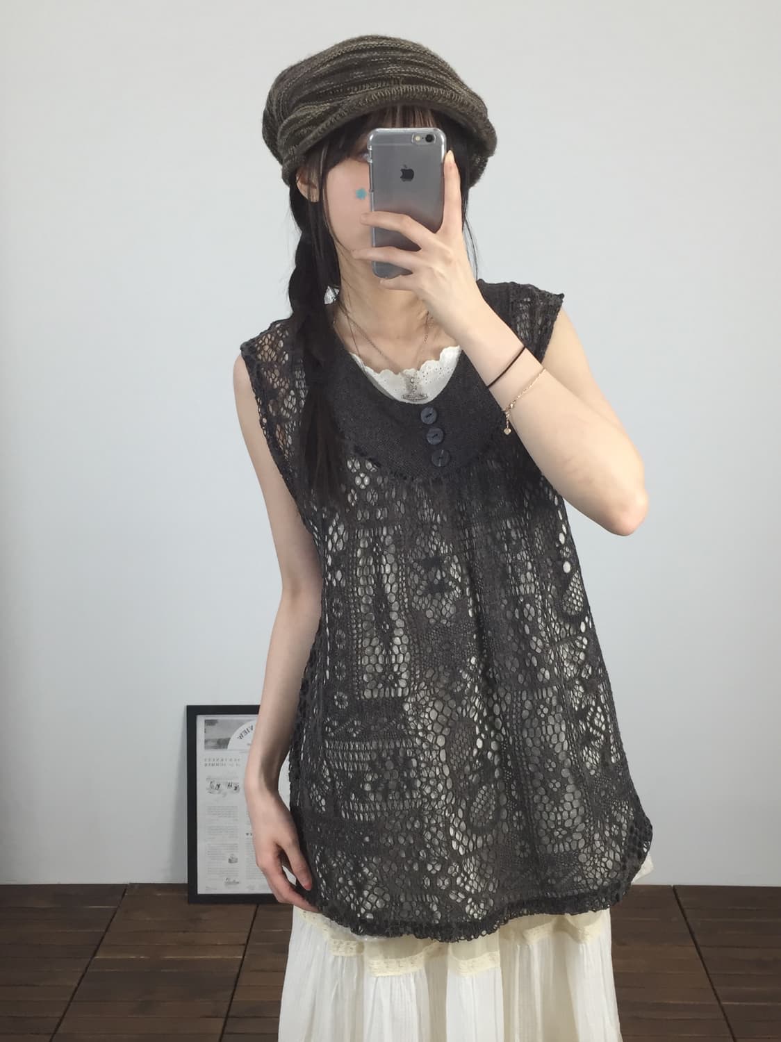 Jpn Fairy Grunge Knit Layering Vest 상품이미지2