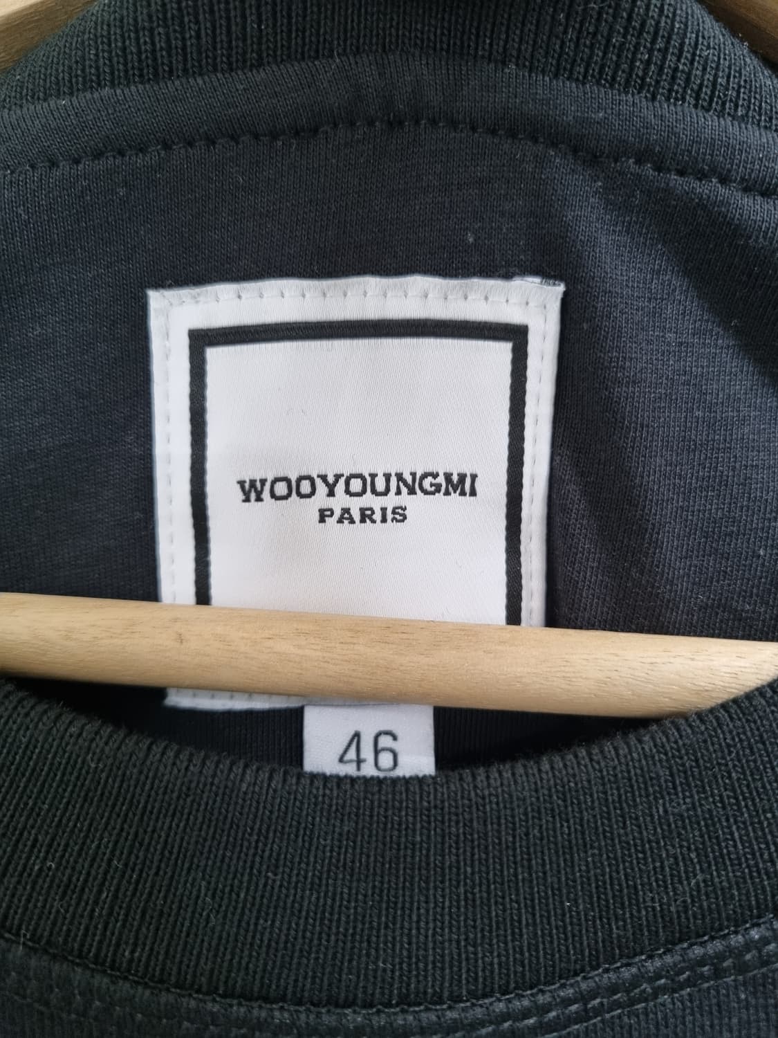 우영미 파리 맨투맨 46사이즈 (실측 2XL) 상품이미지3