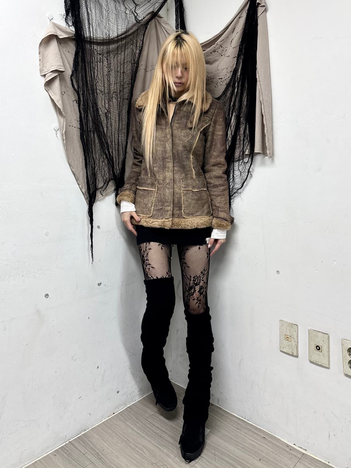 Grunge Washed Buckle Detail Mustang 상품이미지8