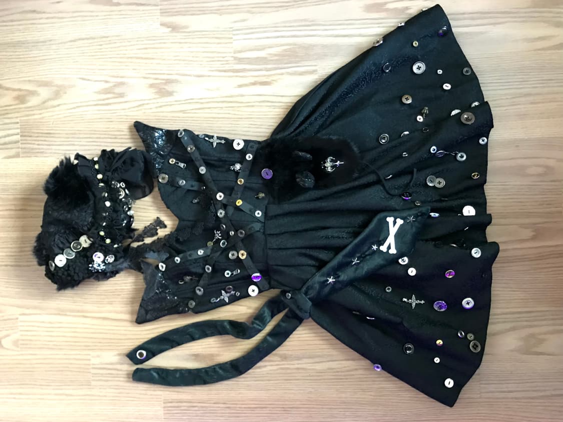 Custom)Cat-Ear/fur mouse tube onepiece 상품이미지5