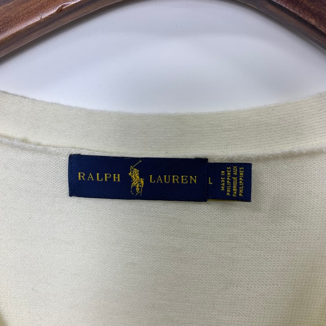 폴로 랄프로렌 아이보리 니트 가디건 상품이미지4