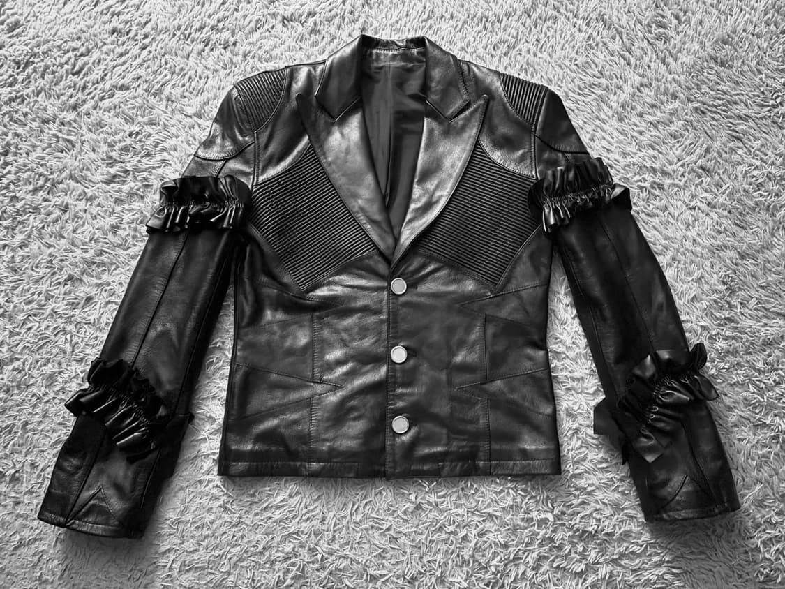 wooneykim popstar leather blazer 상품이미지1