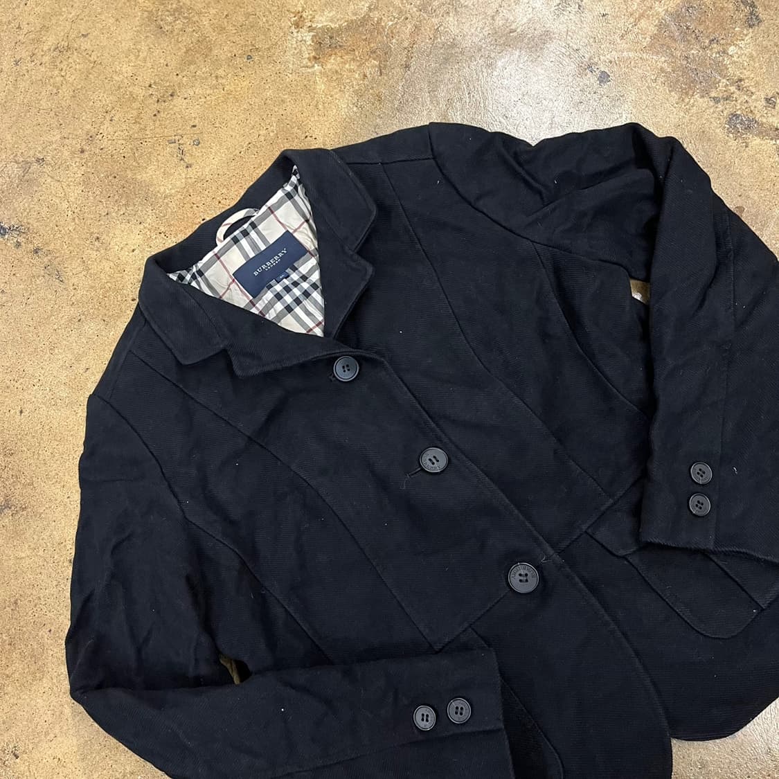 [정품/46] 버버리 블랙 자켓 b10 상품이미지1