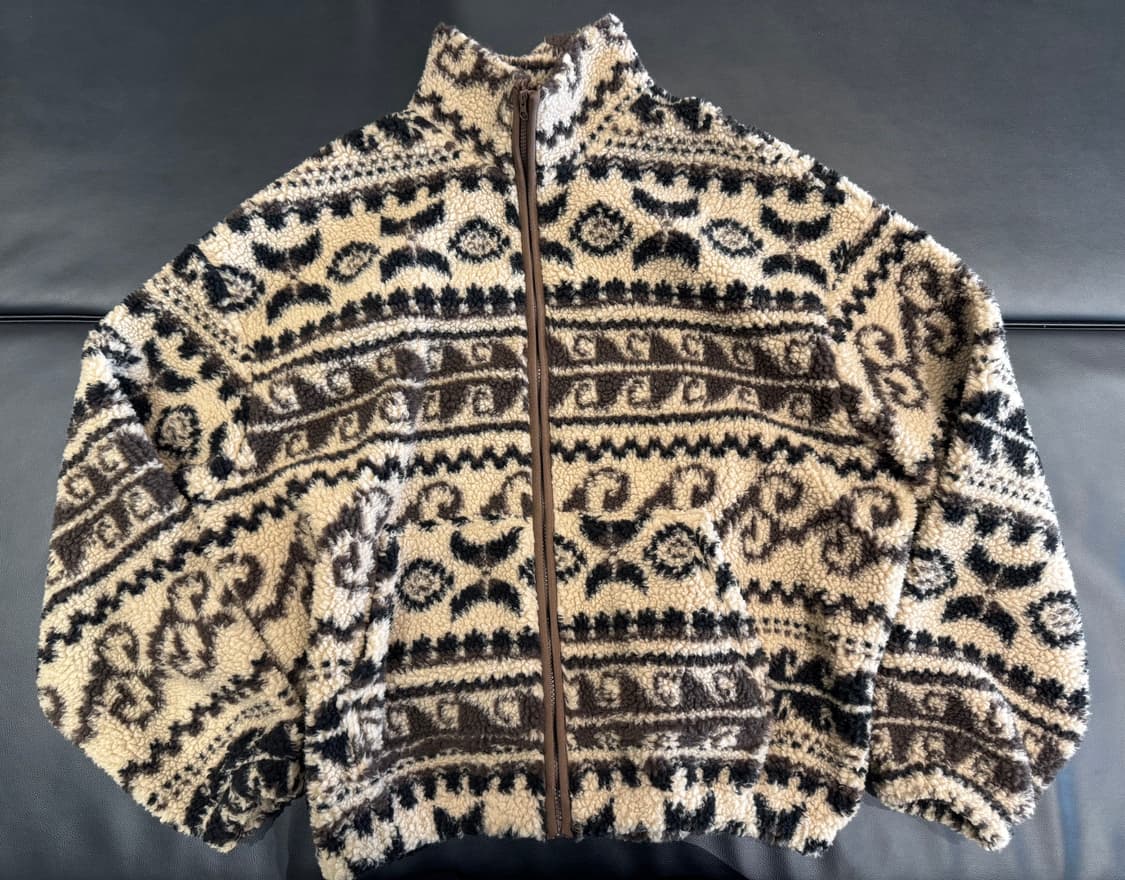 패턴 플리스 (105) 상품이미지1