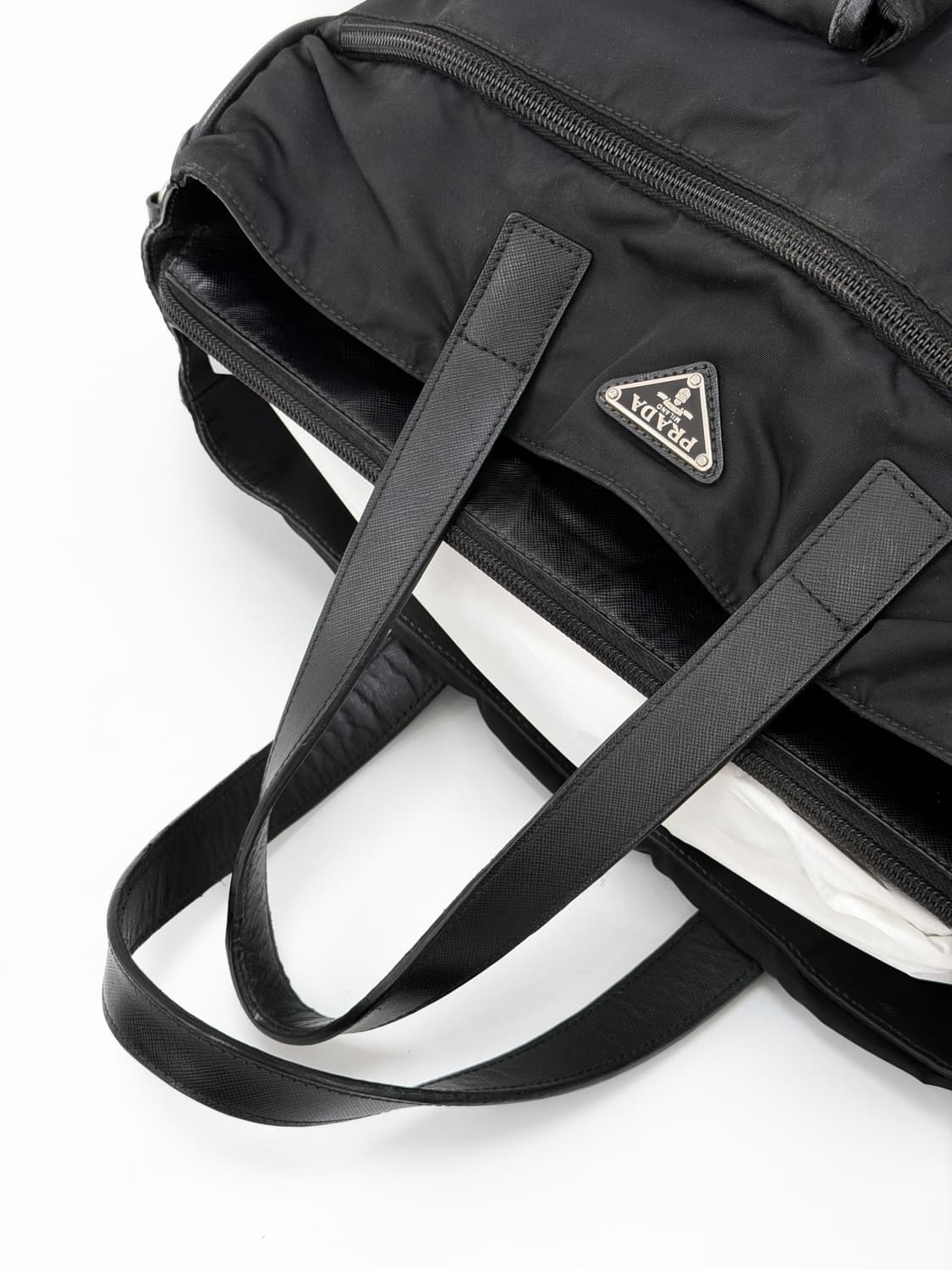 프라다 테수토 나일론 투포켓 브리프케이스 상품이미지7